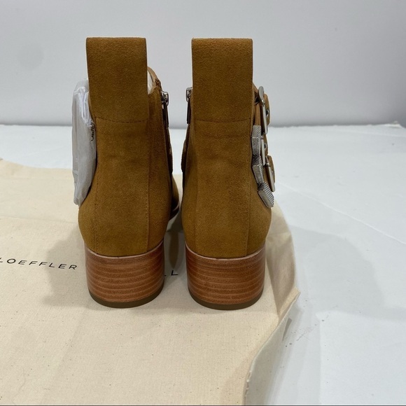 NWT Loeffler Randall Nash Suede Ankle Boots Size 6 - Picture 7 of 14